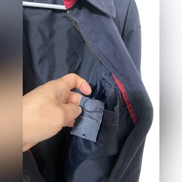 ❤️ Men's Tommy Hilfiger Flex Light Jacket Water & Wind Resistant - Picture 4 of 7